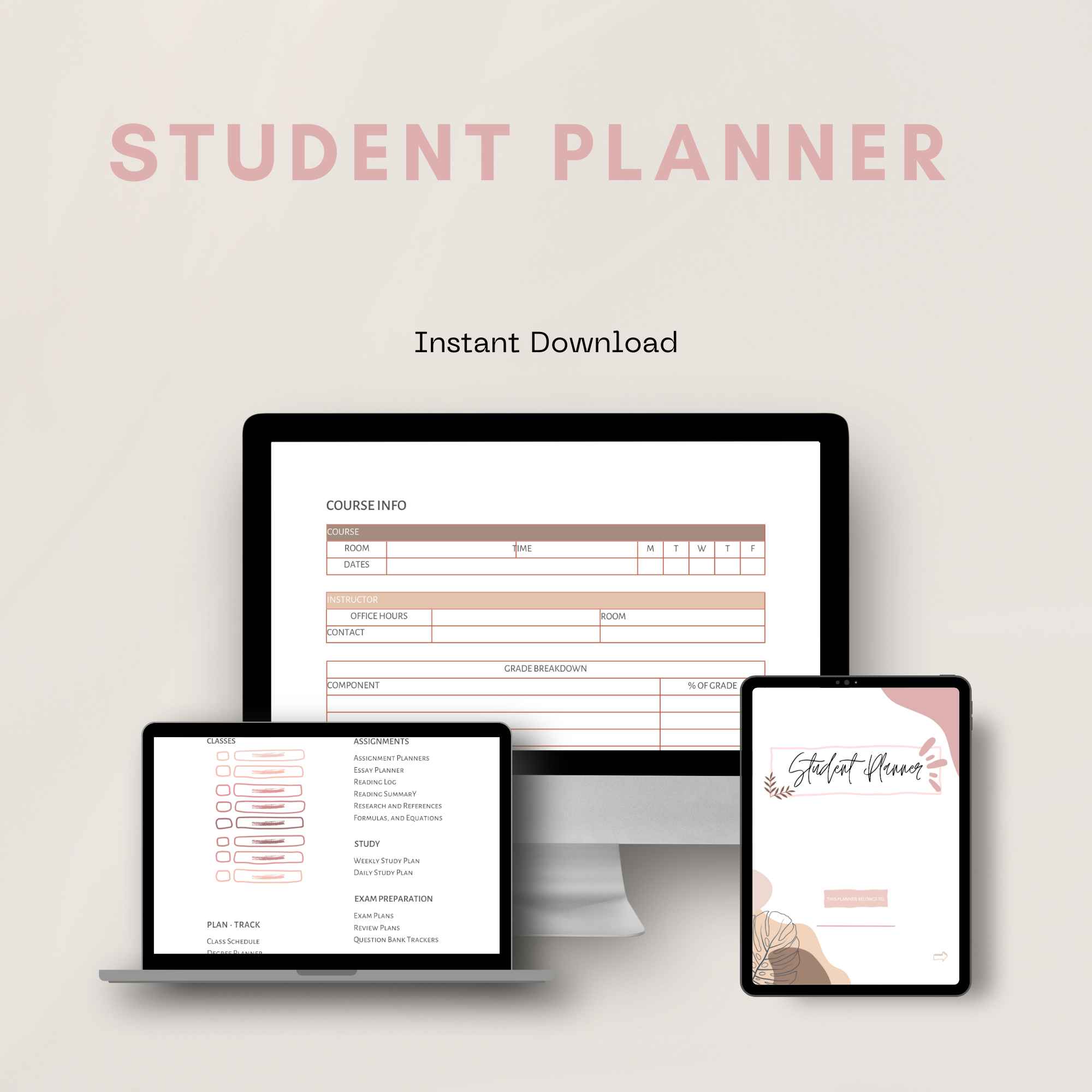 Digital Student Planner